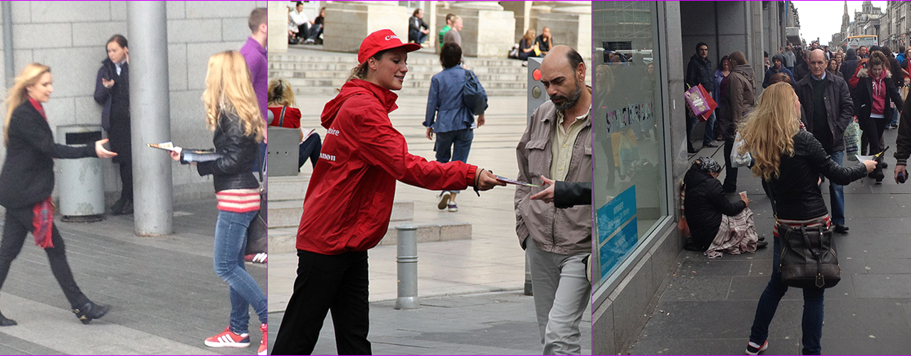 hand to hand distribution Huddersfield